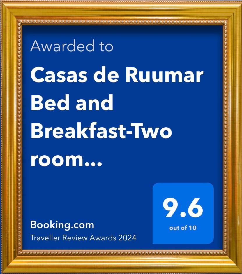 Casas De Ruumar Bed And Breakfast-Bar-Two Rooms For Family Available Clarin  外观 照片
